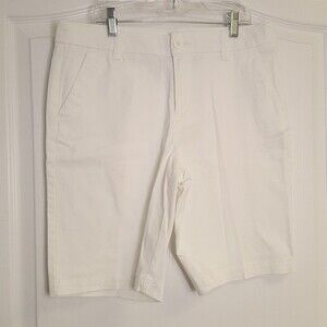 White BCG shorts denim